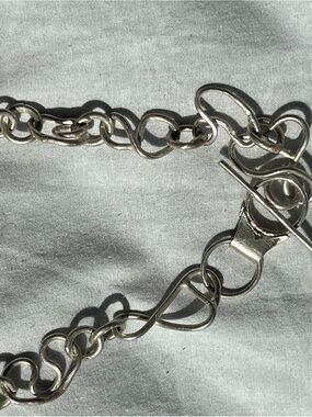 Sterling Silver Hand-Fabricated Chain Necklace